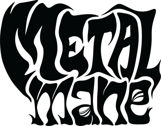 Logo design for Grace Alume's hair care brand Metal Mane